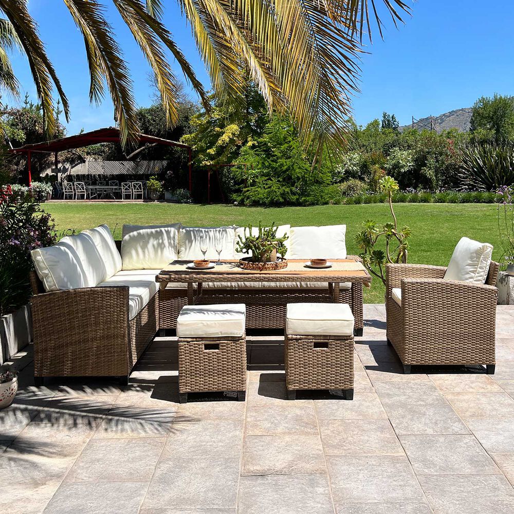 Juego Living Comedor Terraza Anastasia 10 Personas image number 0.0