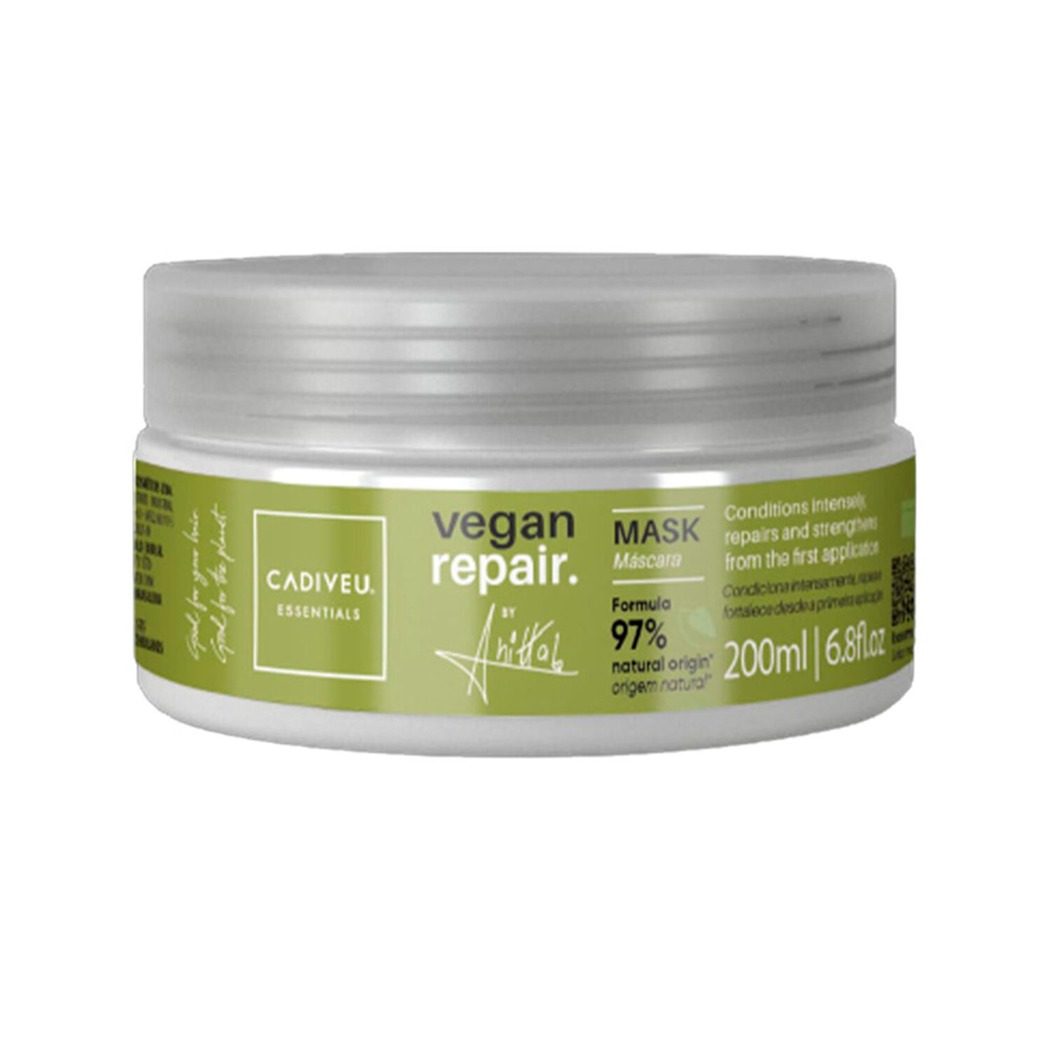 Brasil Cacau - Masc Vegan Repair Cadiveu 250ml image number 0.0