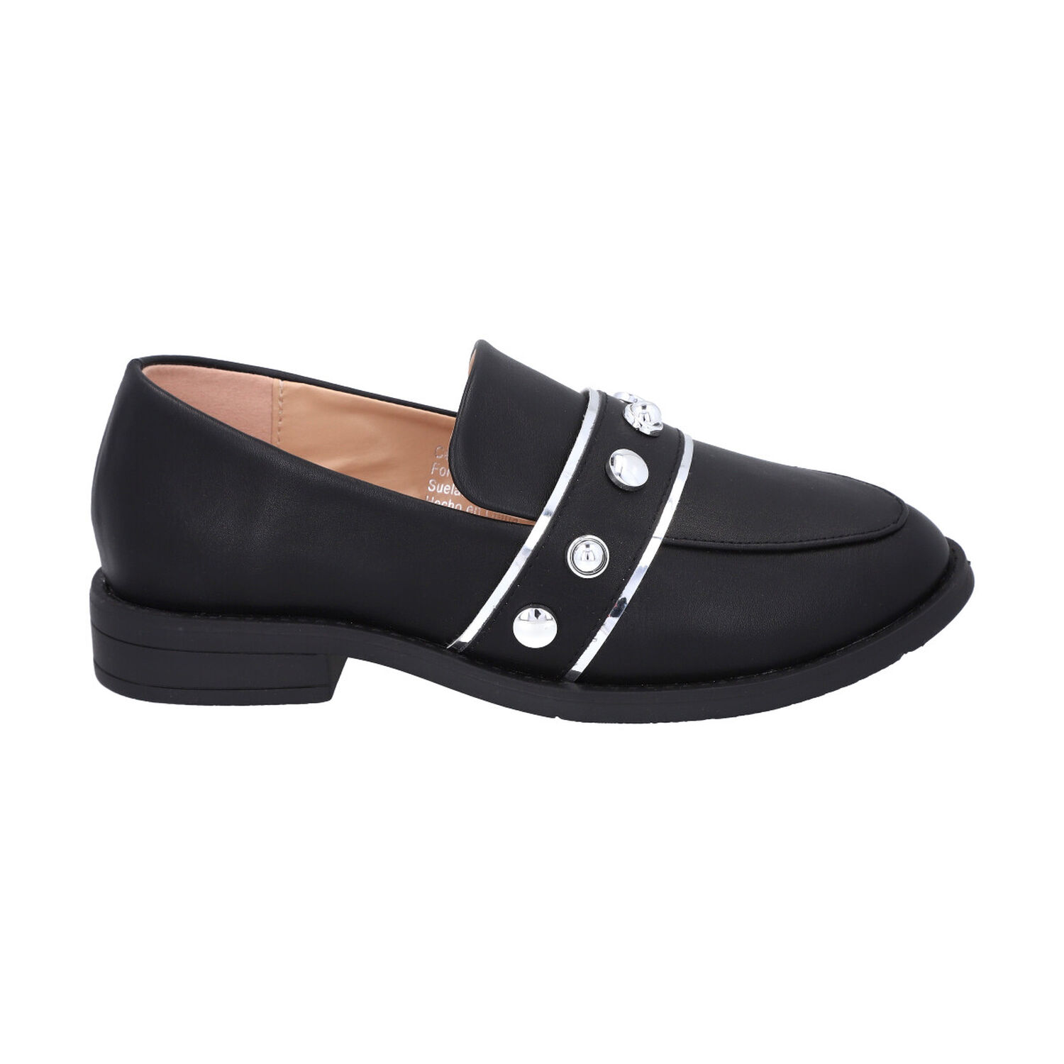 Zapato Mujer Negro Lola Police image number 0.0