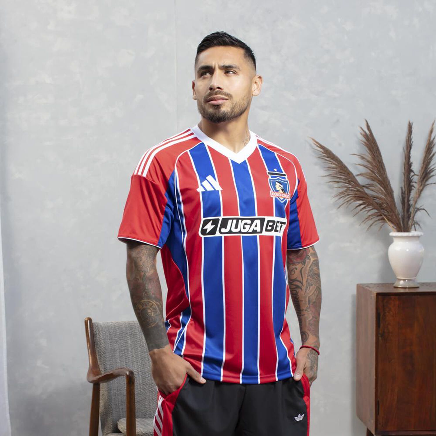 Replica Oficial Tercera Camiseta De F&uacute;tbol Hombre Adidas Colo-Colo image number 7.0