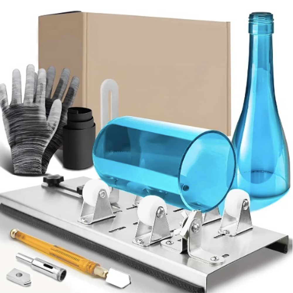 Cortador De Botellas De Vidrio + Kit Accesorios image number 0.0
