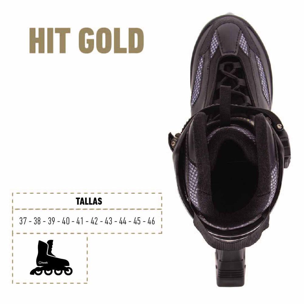 Patin En Linea Hit Gold Hook image number 8.0
