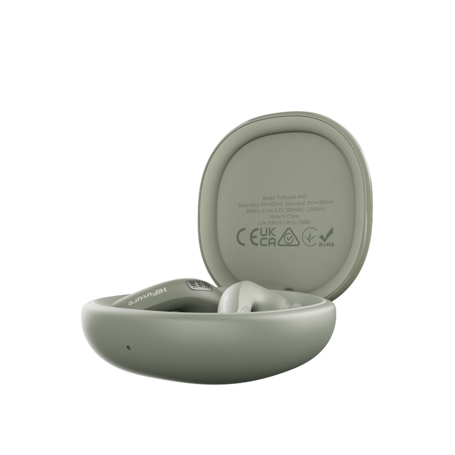 Aud&iacute;fonos Hifuture Flybuds 4 Anc Tws Verde 35h image number 3.0