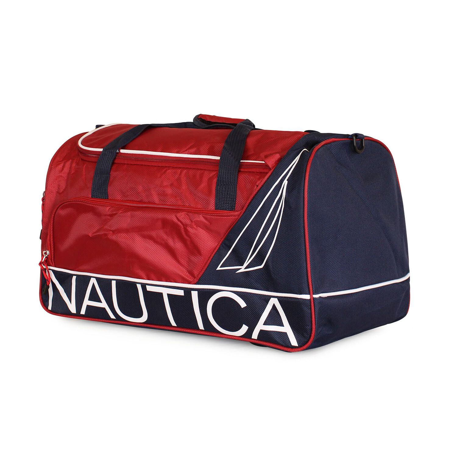 Bolso De Viaje Nautica Mannar M Rojo + Candado image number 2.0