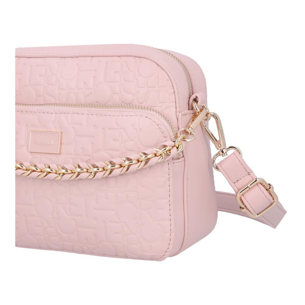 Bandolera Secret Amberes St6 S Rosado image number 4.0