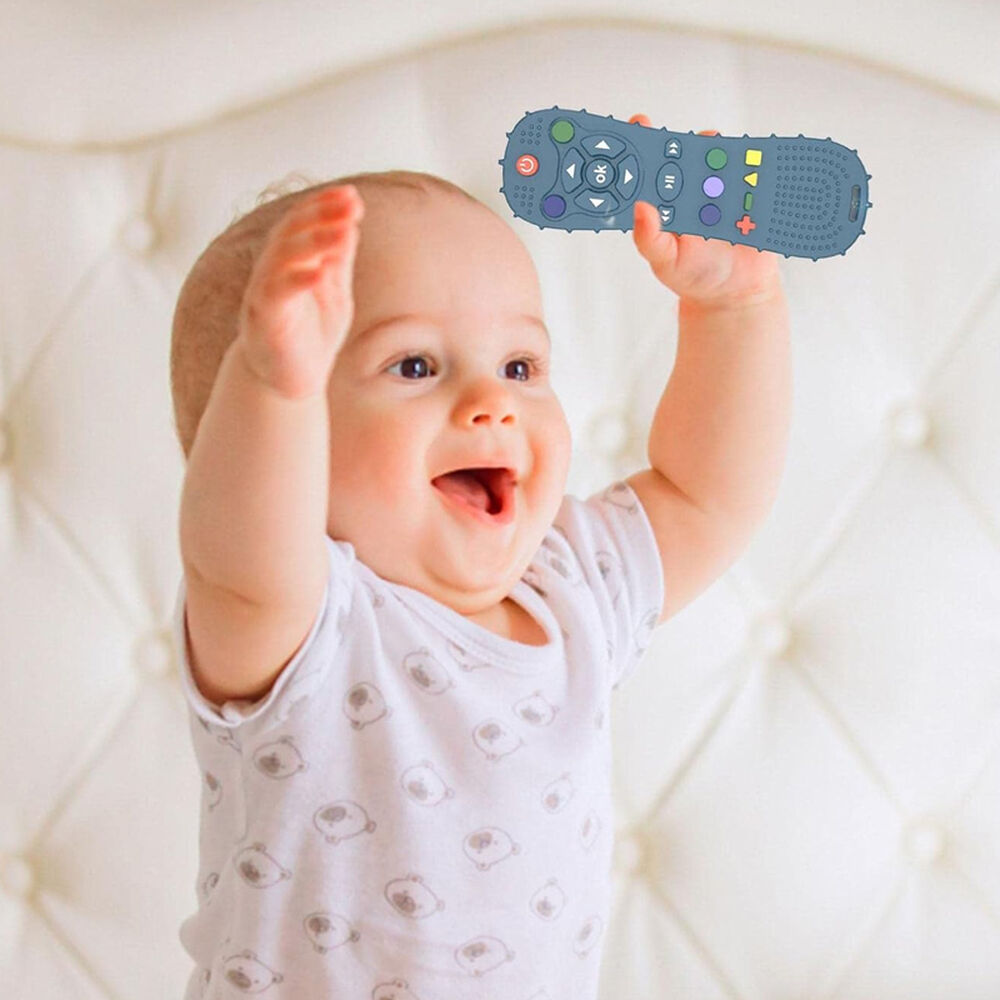 Mordedor Sensorial Silicona Control Remoto Denticion Bebe image number 4.0
