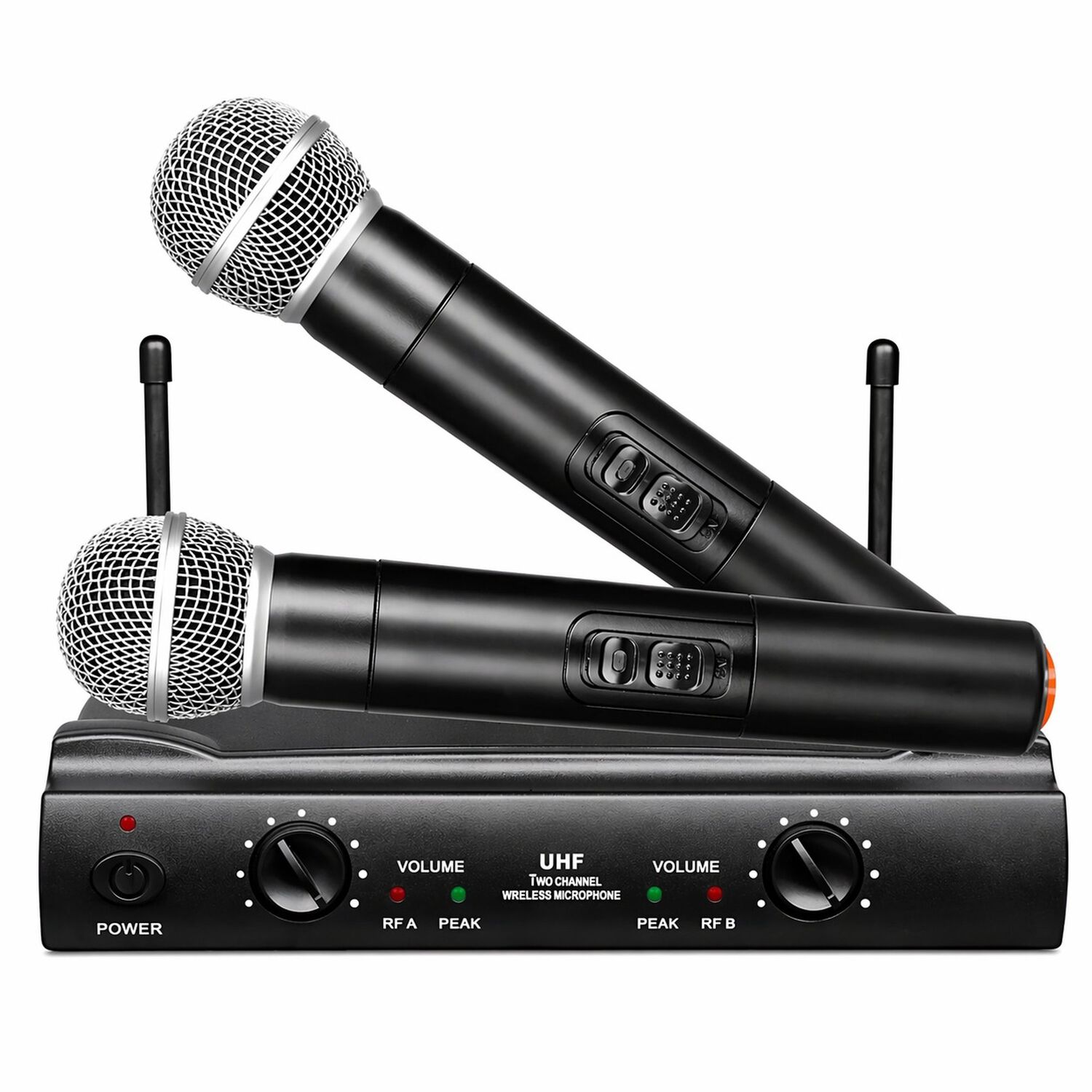 Kit De Micr&oacute;fonos Inal&aacute;mbricos Uhf Profesionales Wu-828 Hd image number 1.0