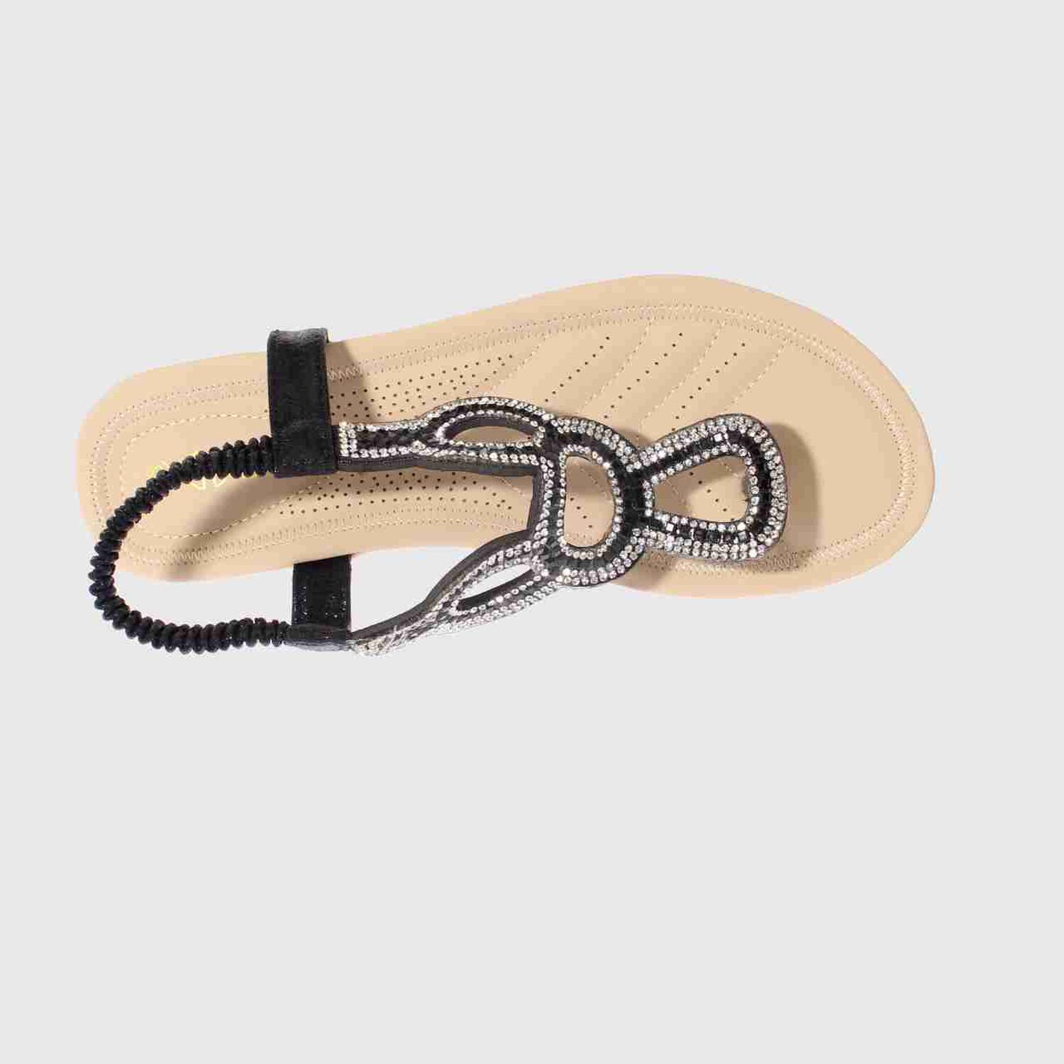Sandalia Confort Negro Bbo Art. 51008b30035black image number 4.0