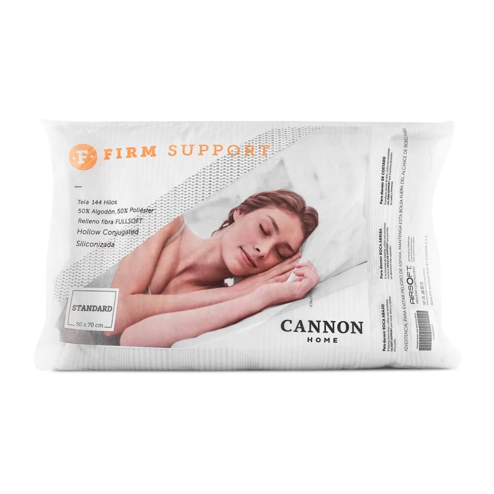 Almohada Cannon Firme Support / 144 Hilos / 50 x 70 Cm image number 0.0