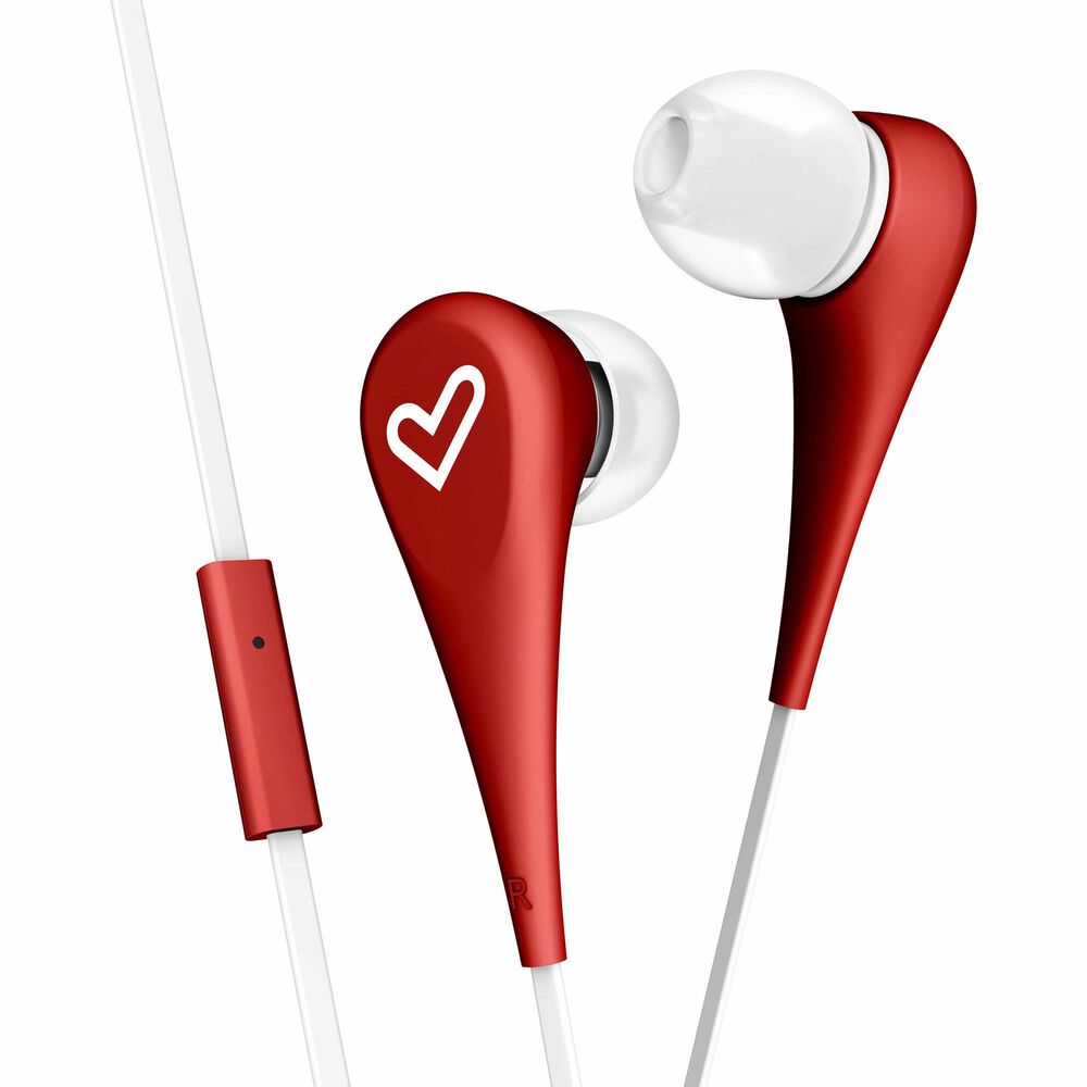 Audifonos Energy Sistem Earphones Style 1+ Red Con Mic image number 0.0