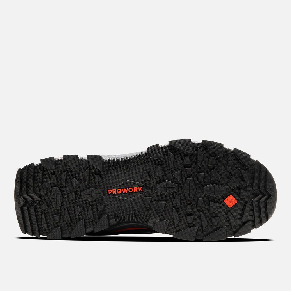 Zapato Seguridad Lippi Pro Work Hombre Stratos Mid Rojo image number 4.0