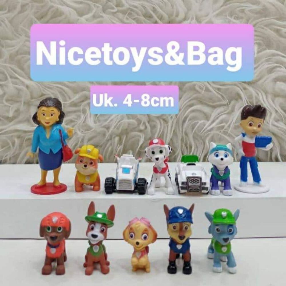 Pack 12 Figuras De Paw Patrol Pvc Duro image number 7.0