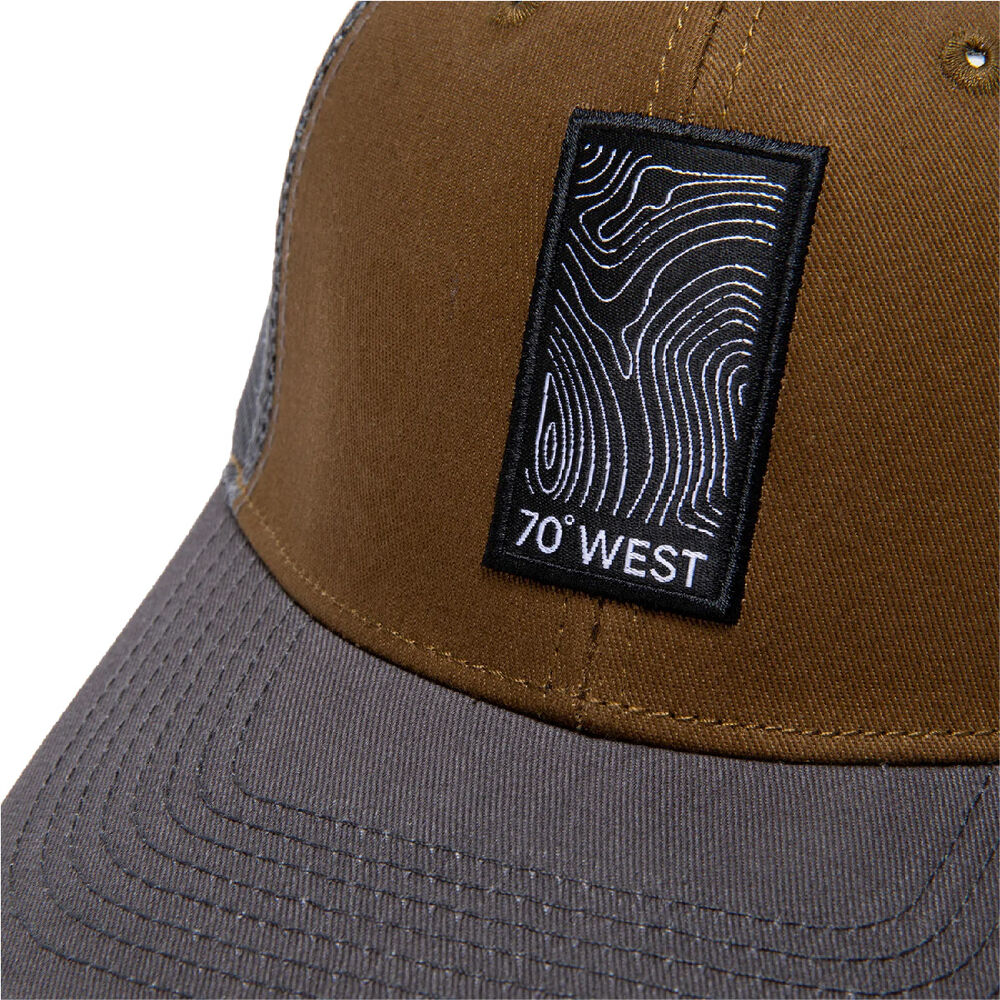 Jockey Gorra Ajustable 70 West Gris Y Café Kano image number 3.0