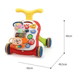 Andador Musical 2 En 1 Correpasillo Y Mesa De Aprendizaje