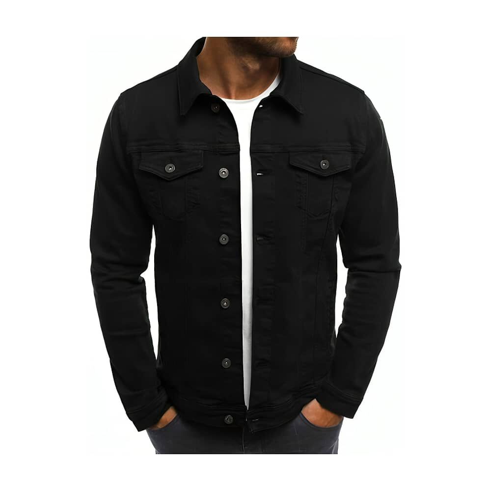 Chaqueta Denim Clasica Hombre image number 0.0