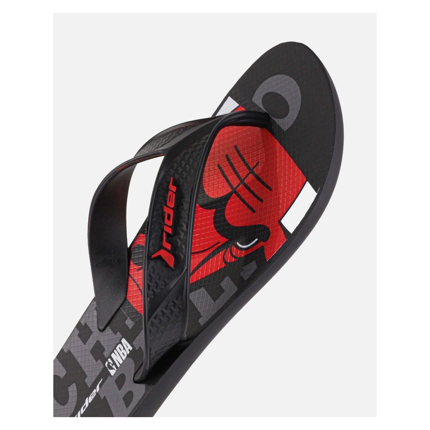 Sandalia Hombre Negro Chicago Bulls Nba 509 Rider image number 1.0