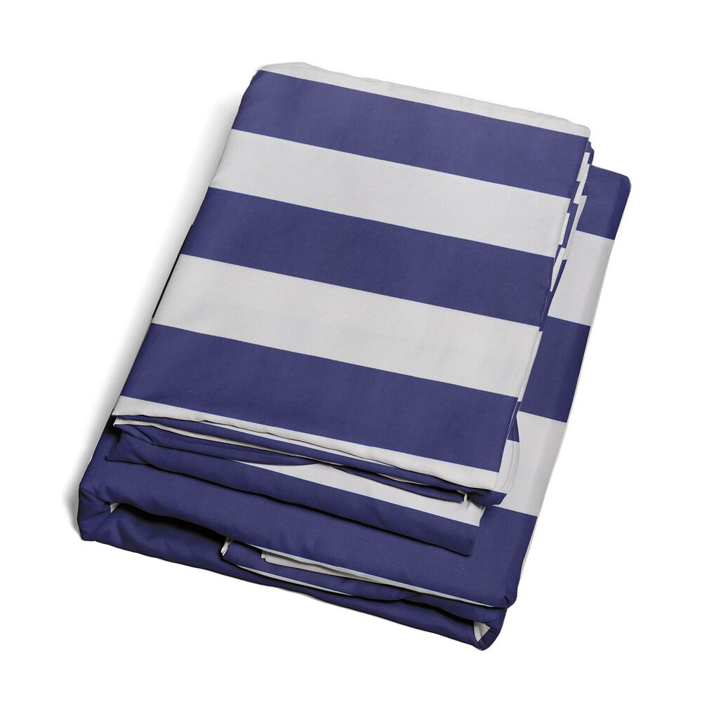 Juego De S&aacute;banas Nautica 4 Piezas Microfibra 2 Plazas Dise&ntilde;o Azul Marino image number 2.0