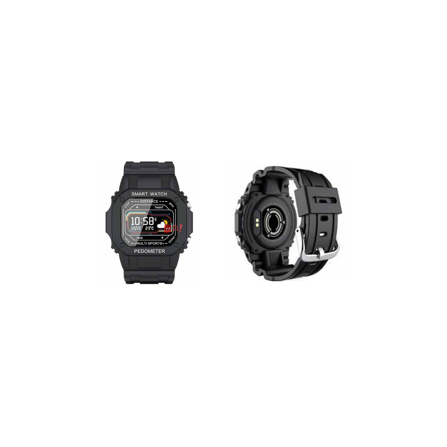 Smartwatch Dise&ntilde;o Cl&aacute;sico Con Bluetooth - Ps image number 1.0