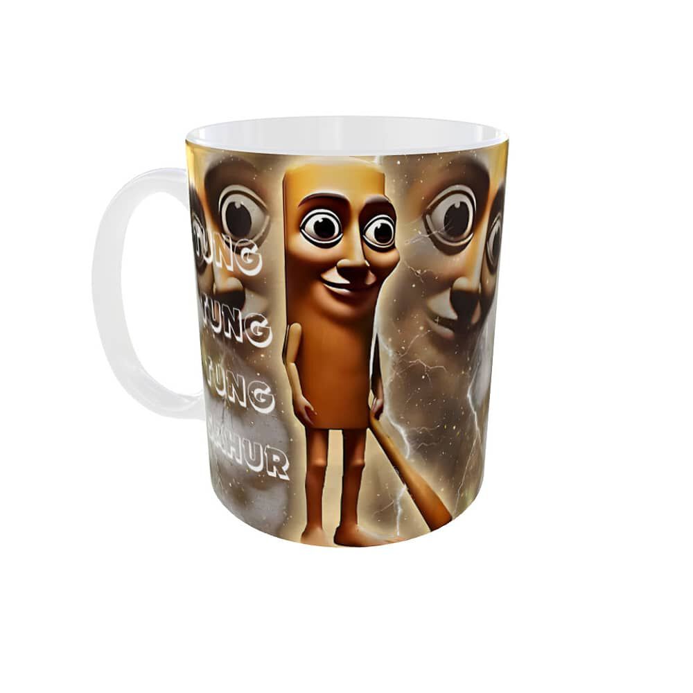 Taza Tung Tung Tung Sahur Regalo Dise&ntilde;o &Uacute;nico 325 Ml image number 0.0