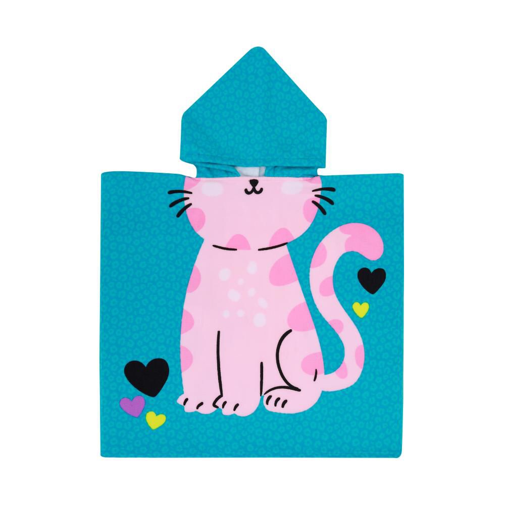 Toalla Playa Capucha Casaideal Kids Lovely / 60 X 120 Cm image number 0.0