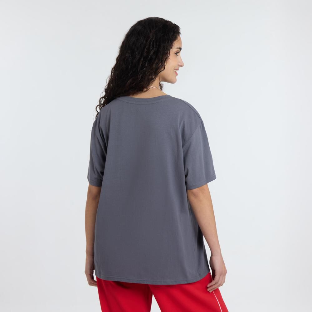 Polera Manga Corta Cuello Redondo Mujer Freedom image number 3.0