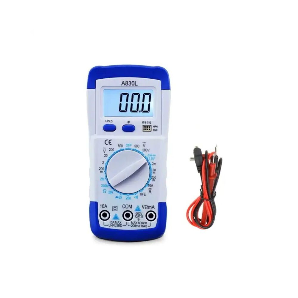 Mult&iacute;metro Digital A830l Con Lcd, Ca Cc, Diodo De Voltaje image number 0.0