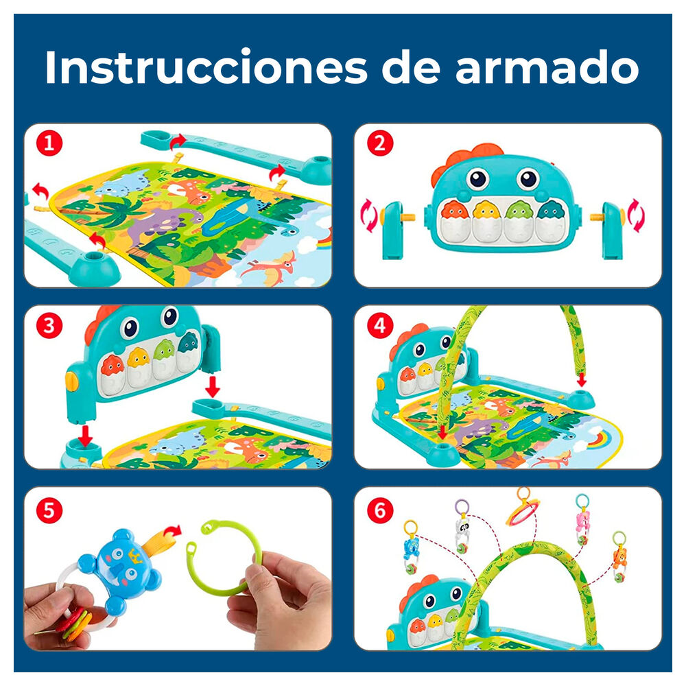 Gimnasio Para Bebe 3 En 1 Alfombra Para Juego image number 4.0