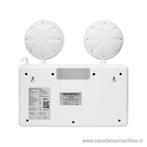 Lampara De Emergencia Megabright Mb08 Doble Led