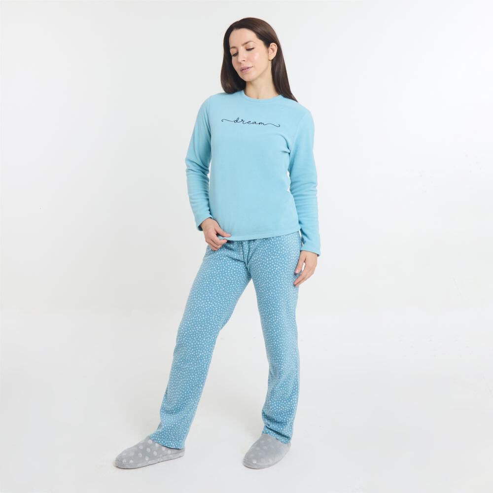 Pijama Polar Manga Larga Mujer Geeps Secret image number 2.0