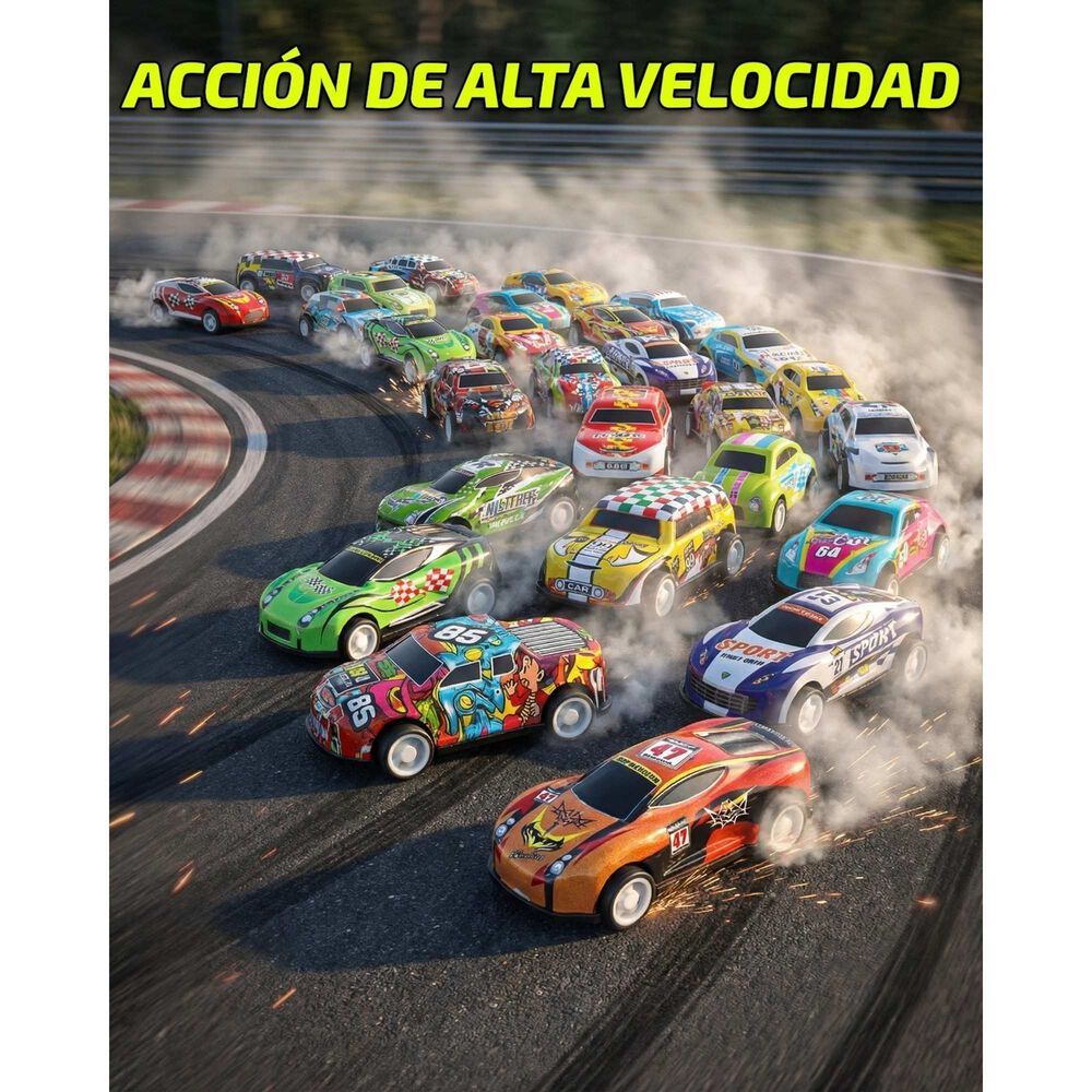 Juguete 30 Autos Para Ni&ntilde;os Con Cajas image number 4.0