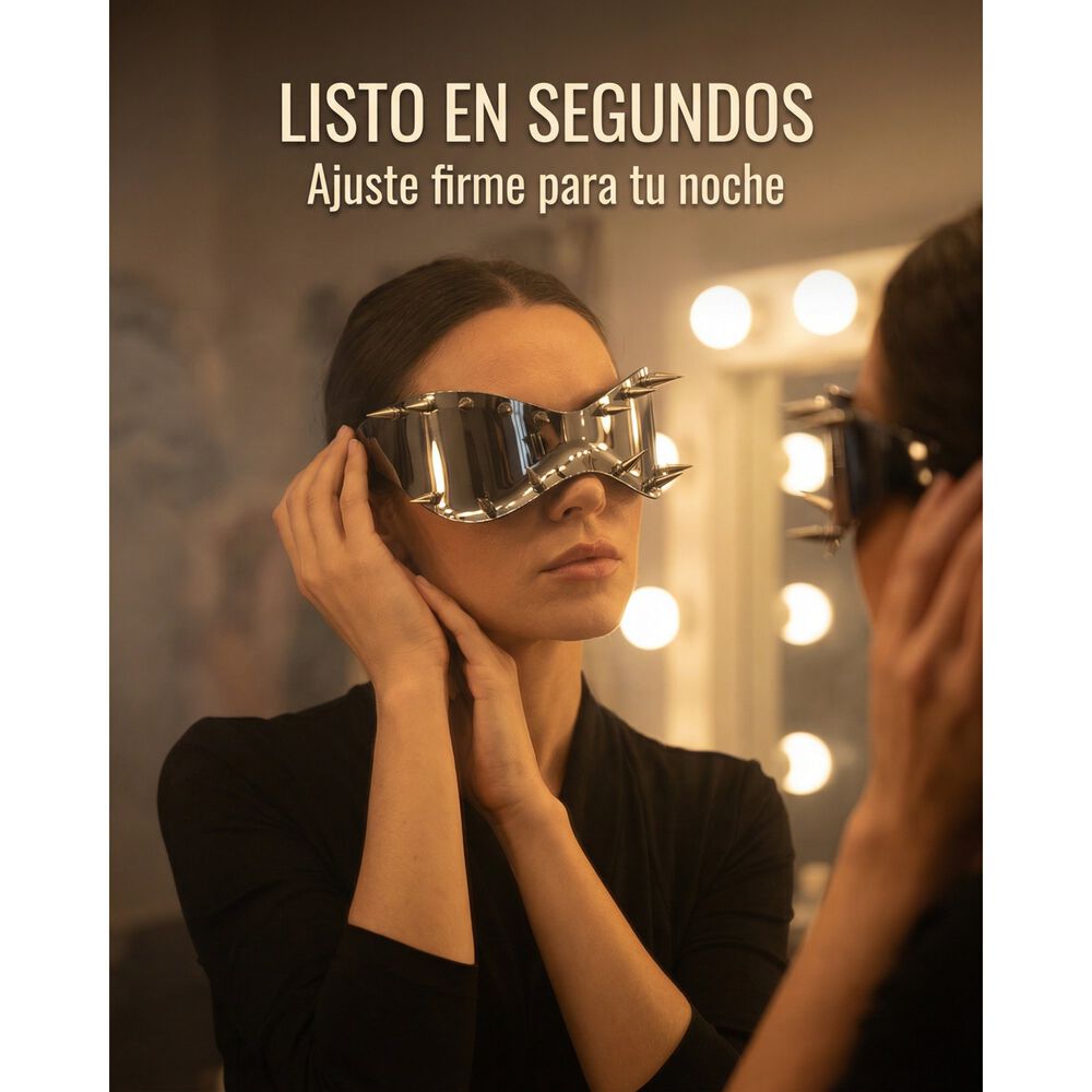Lentes Premium Steampunk Para Fiestas Reggaet&oacute;n Metaleros image number 1.0