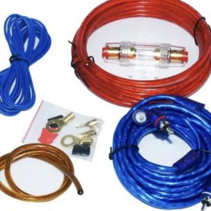 Kit Cables Para Amplificador Subwoofer 1500w Auto / 213004