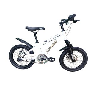 Bicicleta Aro 16 Cfbike Con Disco Blanco