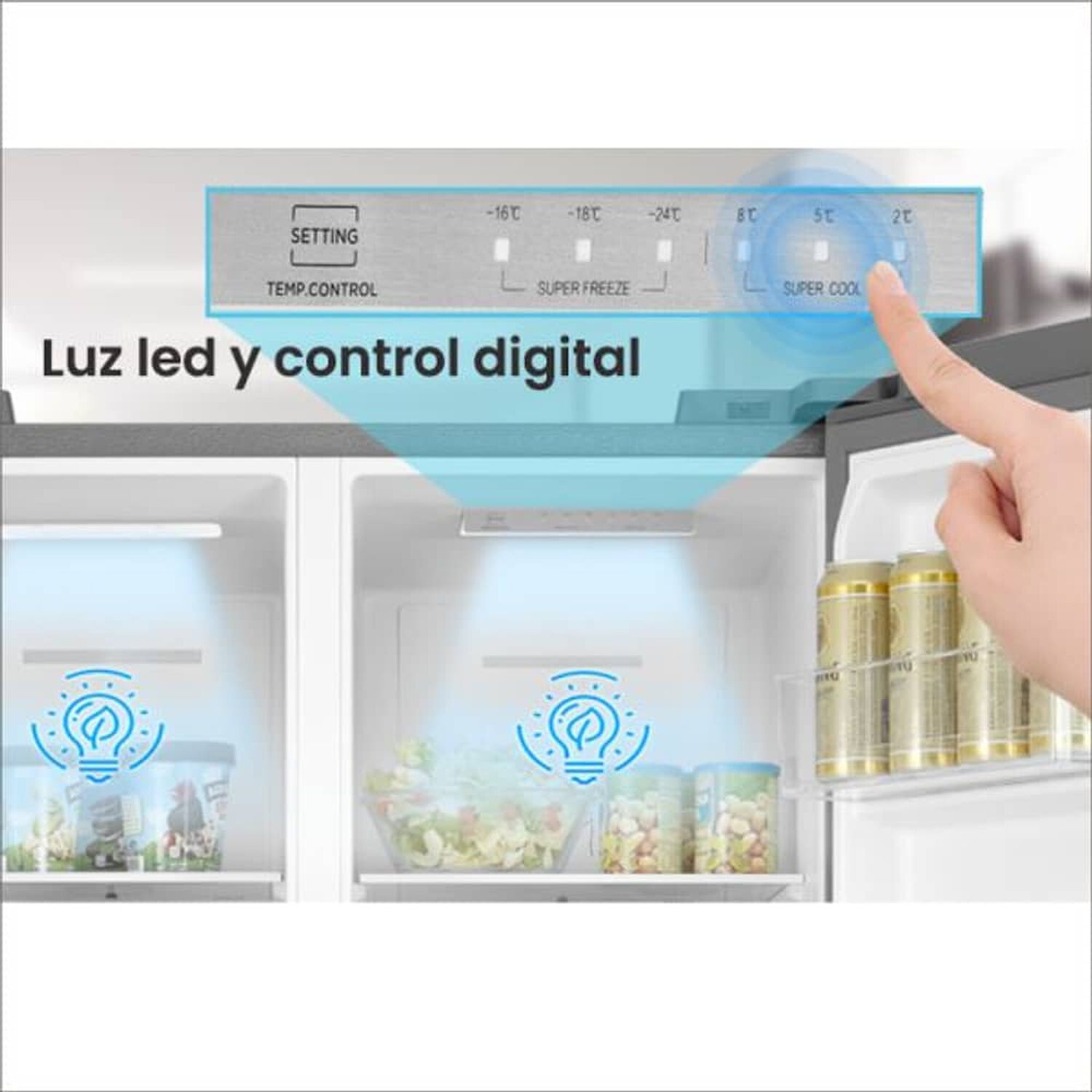 Refrigerador Side By Side 442 Litros image number 2.0