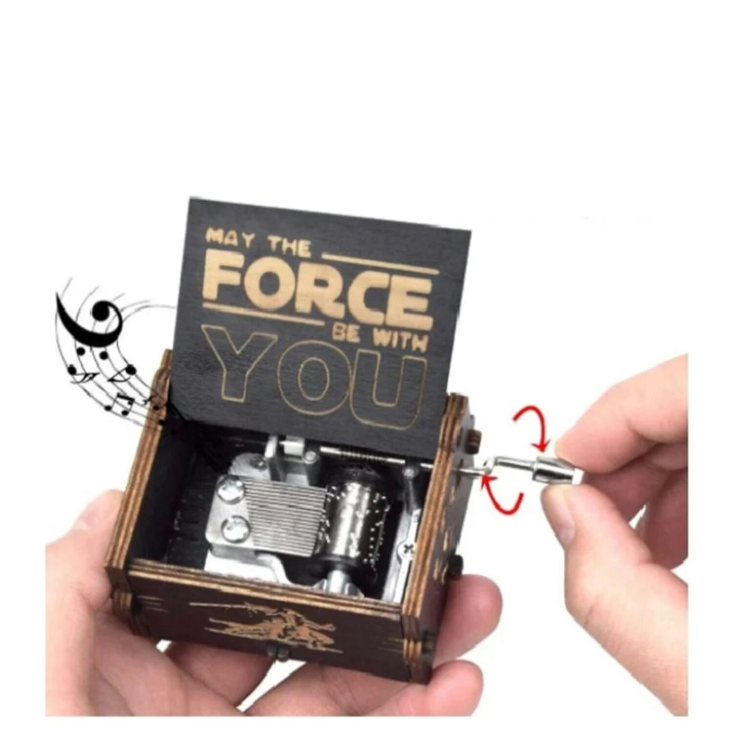 Caja Musical Star Wars Negra image number 3.0