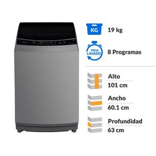 Lavadora Midea MLS-190GE04N / 19 Kg