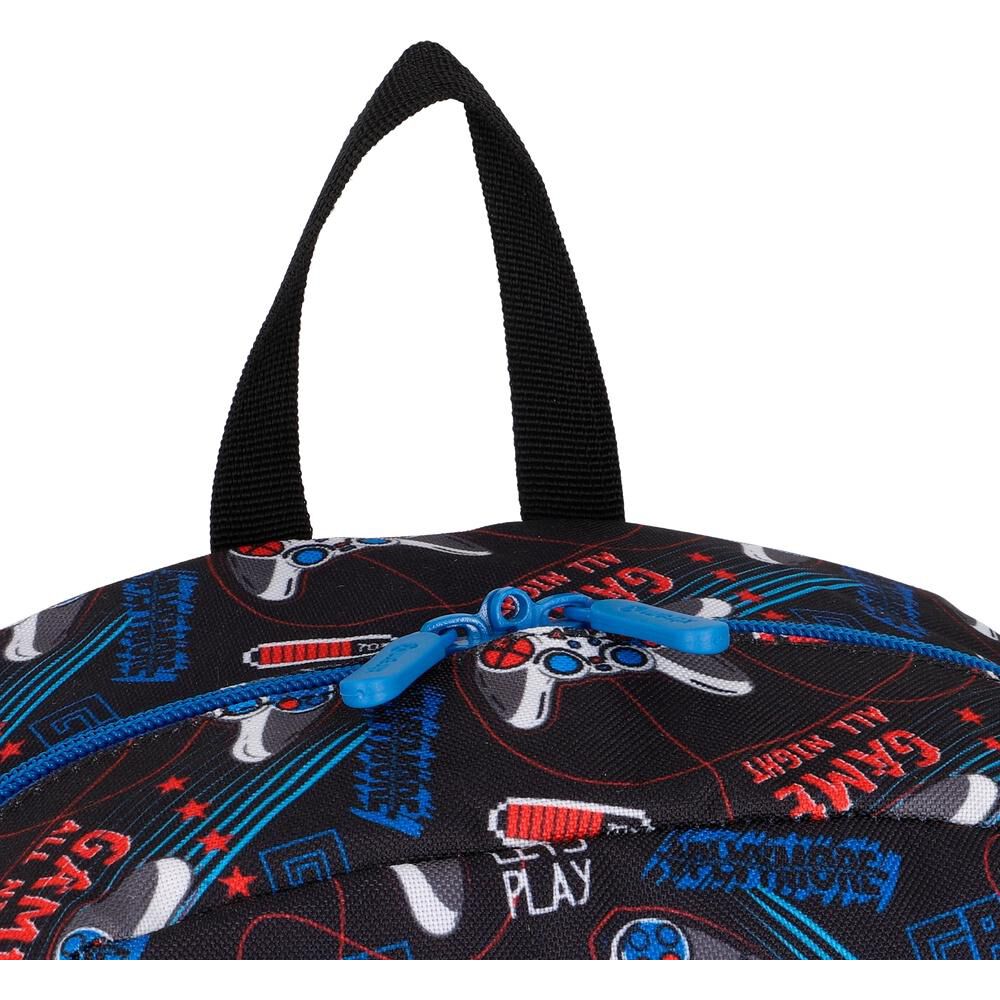 Multipack 6xt Mochila Ni&ntilde;o Xtrem Gamer Negro image number 5.0