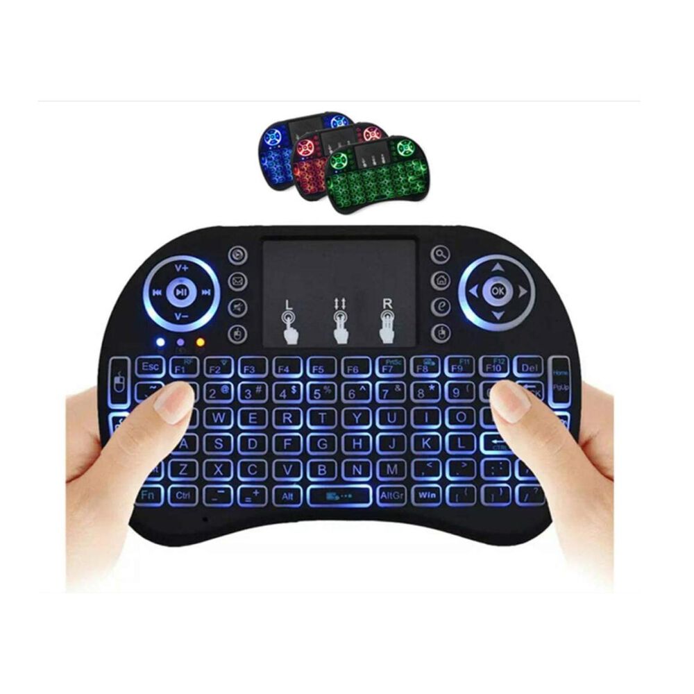 Teclado Inalambrico Mini Teclado Para Smart Tv Negro image number 1.0
