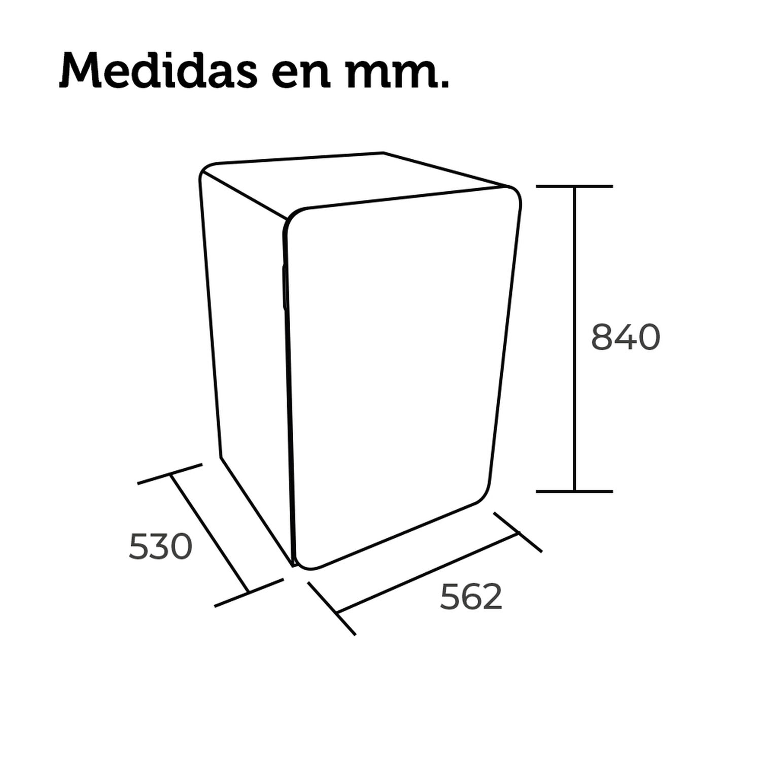 Minibar Retro 116 Lts. Negro image number 2.0