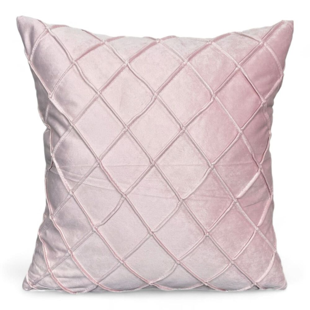 Funda De Terciopelo Dise&ntilde;o Rombos Medida 45cm X 45cm Ftr-6 image number 0.0