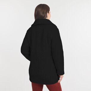 Chaqueta Montgomery Sherpa Cuello Camisero Mujer Geeps