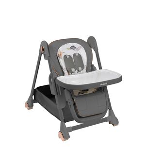 Silla De Comer Mealtime Grey