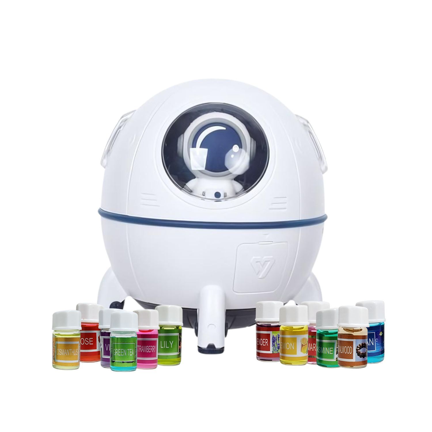 Pack Humidificador Nave Espacial + 12 Esencias Aromaticas image number 0.0