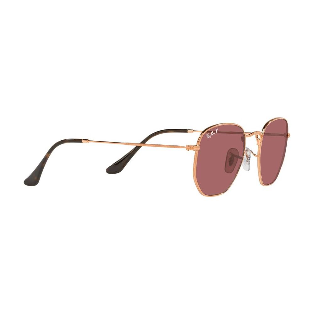 Lentes De Sol Hexagonal Rose Gold Polarizados Ray-ban image number 10.0