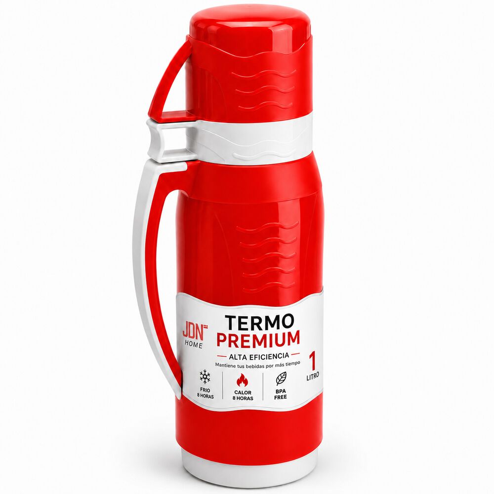 Termo Jdn 1 Lt Para Agua Fr&iacute;a Y Caliente / Conserva 8 Horas image number 4.0