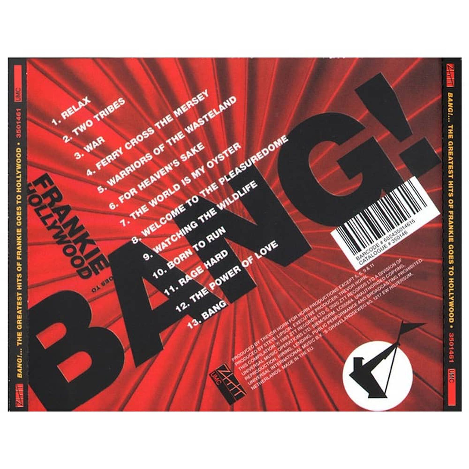Frankie Goes To Hollywood - Bang!: The Best Of | Cd image number 1.0