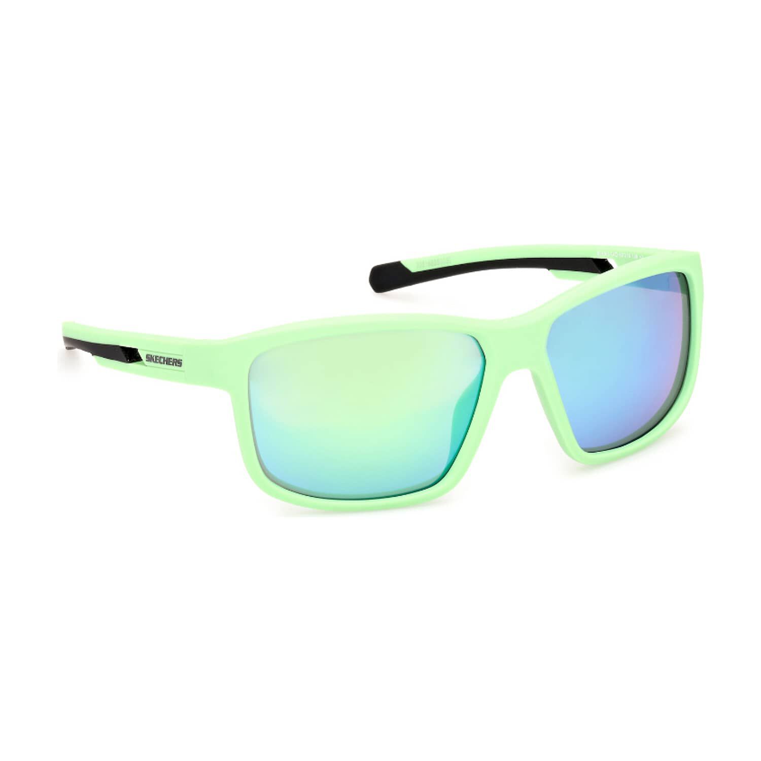 Lentes De Sol Verde Mate Espejados Skechers image number 7.0