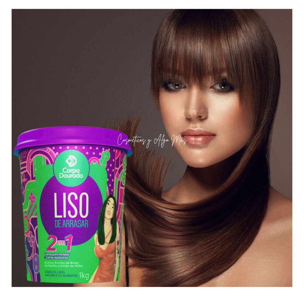 Crema Brasileña Alineación De La Hebra Capilar Lisos De Arrasar 1 Kg image number 0.0