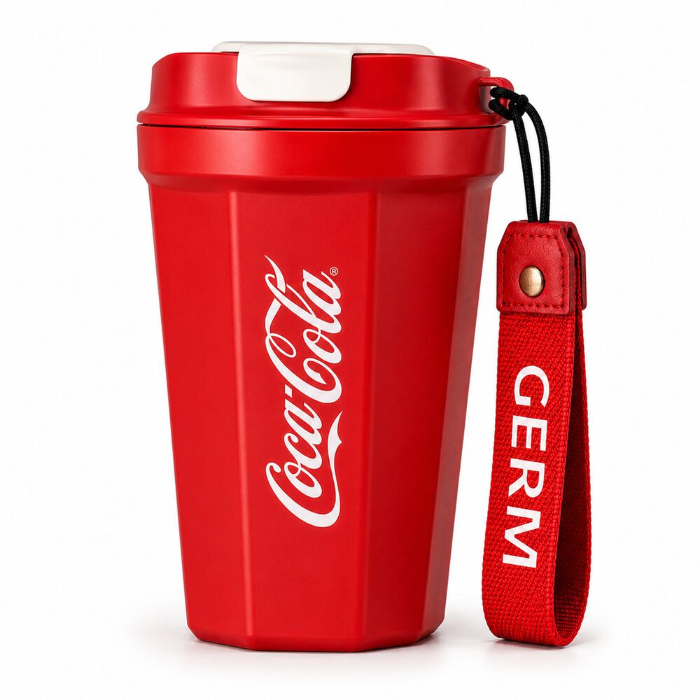 Vaso Termico Mug Germ Coca-cola Acero Inoxidable 390ml Red image number 0.0