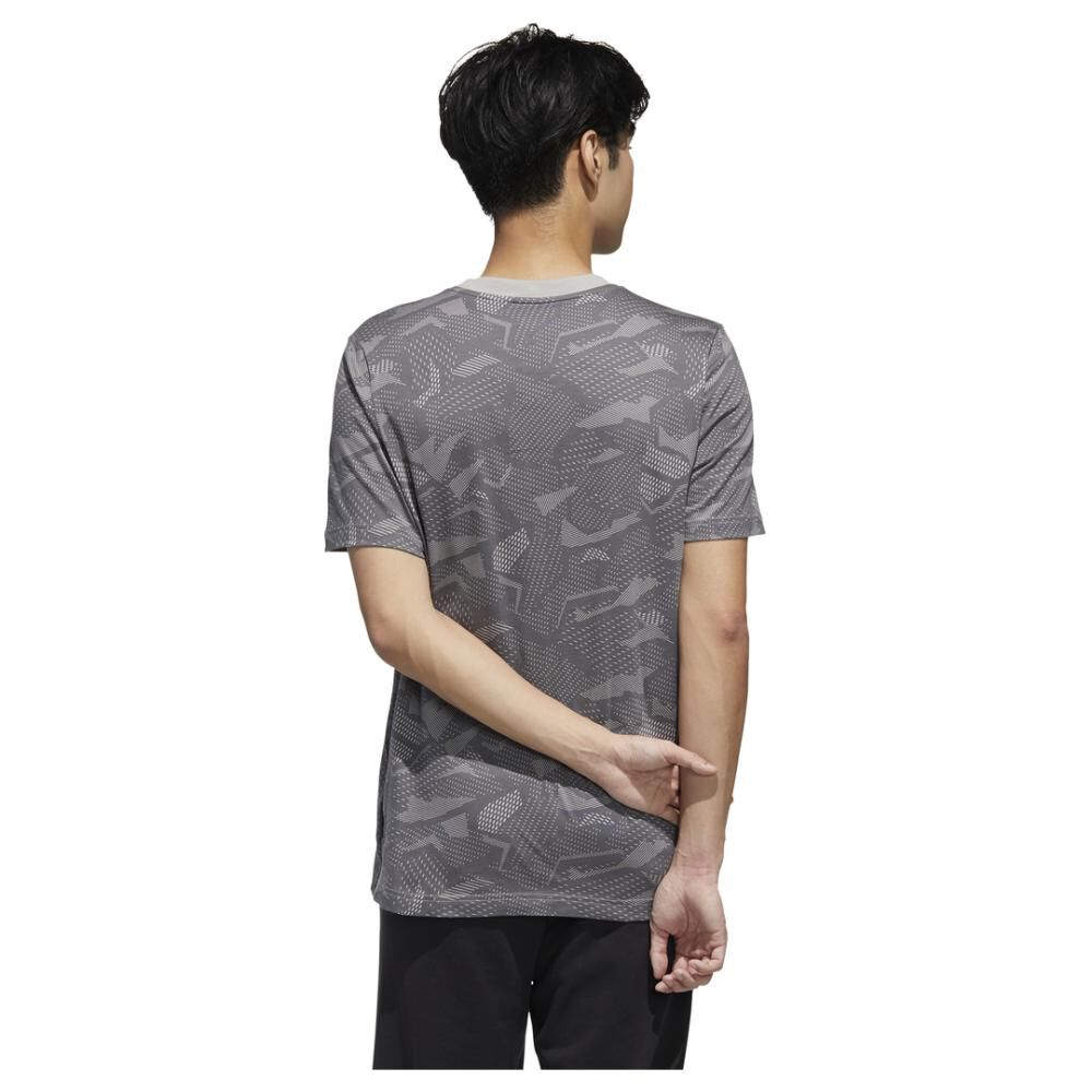 Polera Hombre Adidas Mens Essentials Aop T-shirt image number 3.0